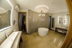 Just part of the Romeo & Juliet Suite amazing bathroom