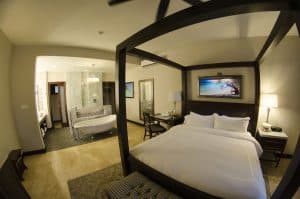 Romantic honeymoon suites at Sandals Royal Caribbean Resort.