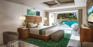 Oceanfront Swim-up Butler Suite w/ Patio Tranquility Soaking Tub