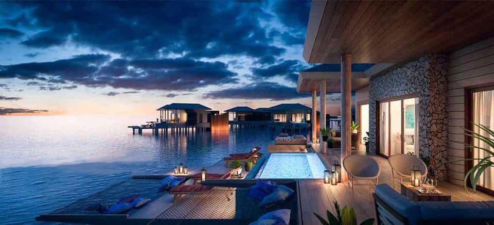Overwater Bungalows Caribbean all-inclusive