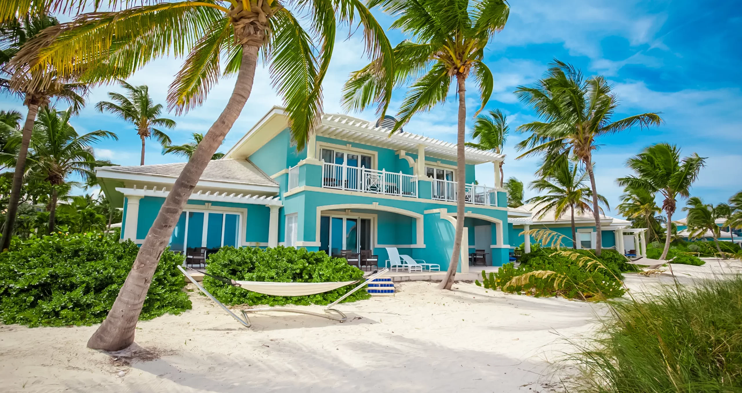 Sandals Emerald Bay Resort villa on the beach