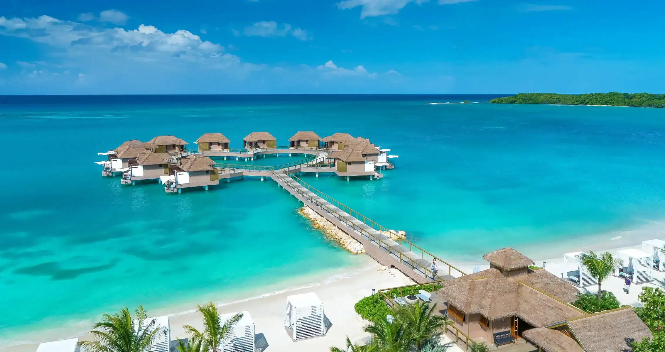 Overwater Villas Sandals resort