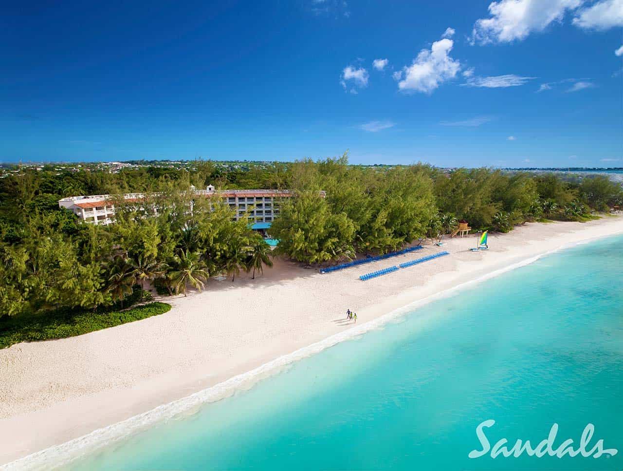Sandals Barbados resort all inclusive beach