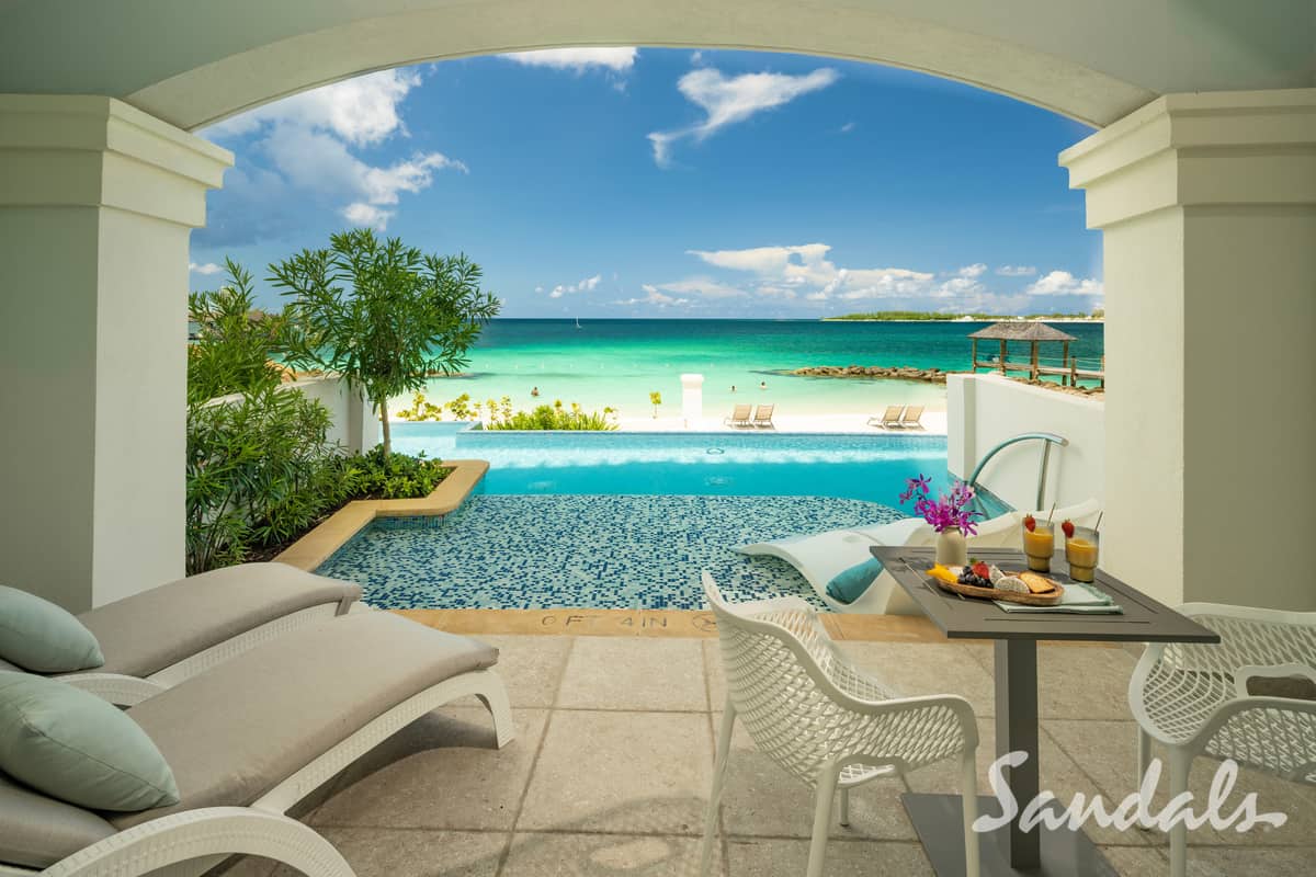 Sandals royal Bahamian  rooms