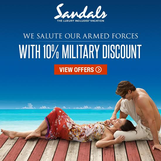 Sandals Resorts Military Discount (Exclusive Offers & Full Guide)