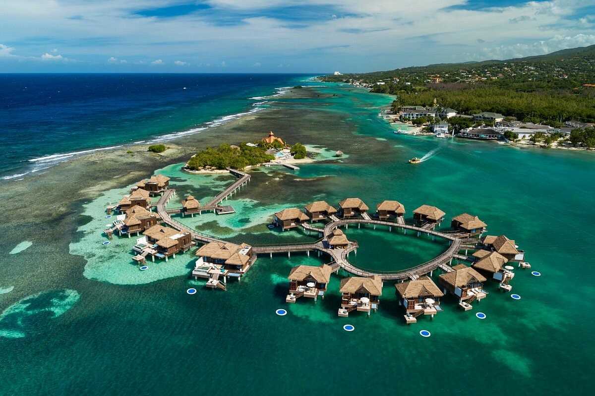 Best Sandals Resorts Over The Water Bungalows And Villas