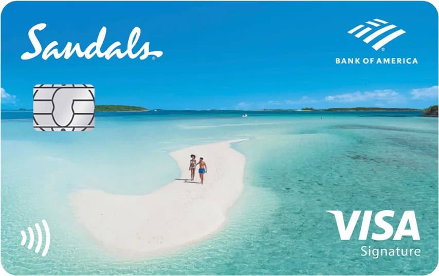 Sandals Credit Card - Visa